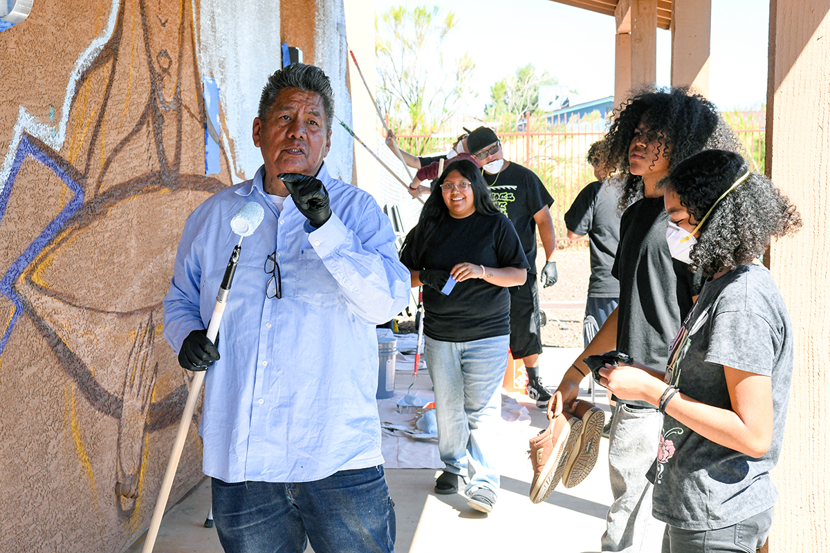 The Echoes of Akimel Mural Festival Returns to the SRPMIC