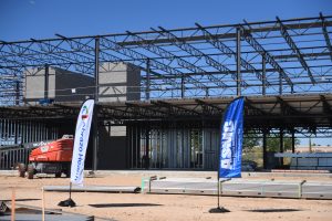 Arizona Sports Medicine Center Holds Beam-Signing on Tribal Land