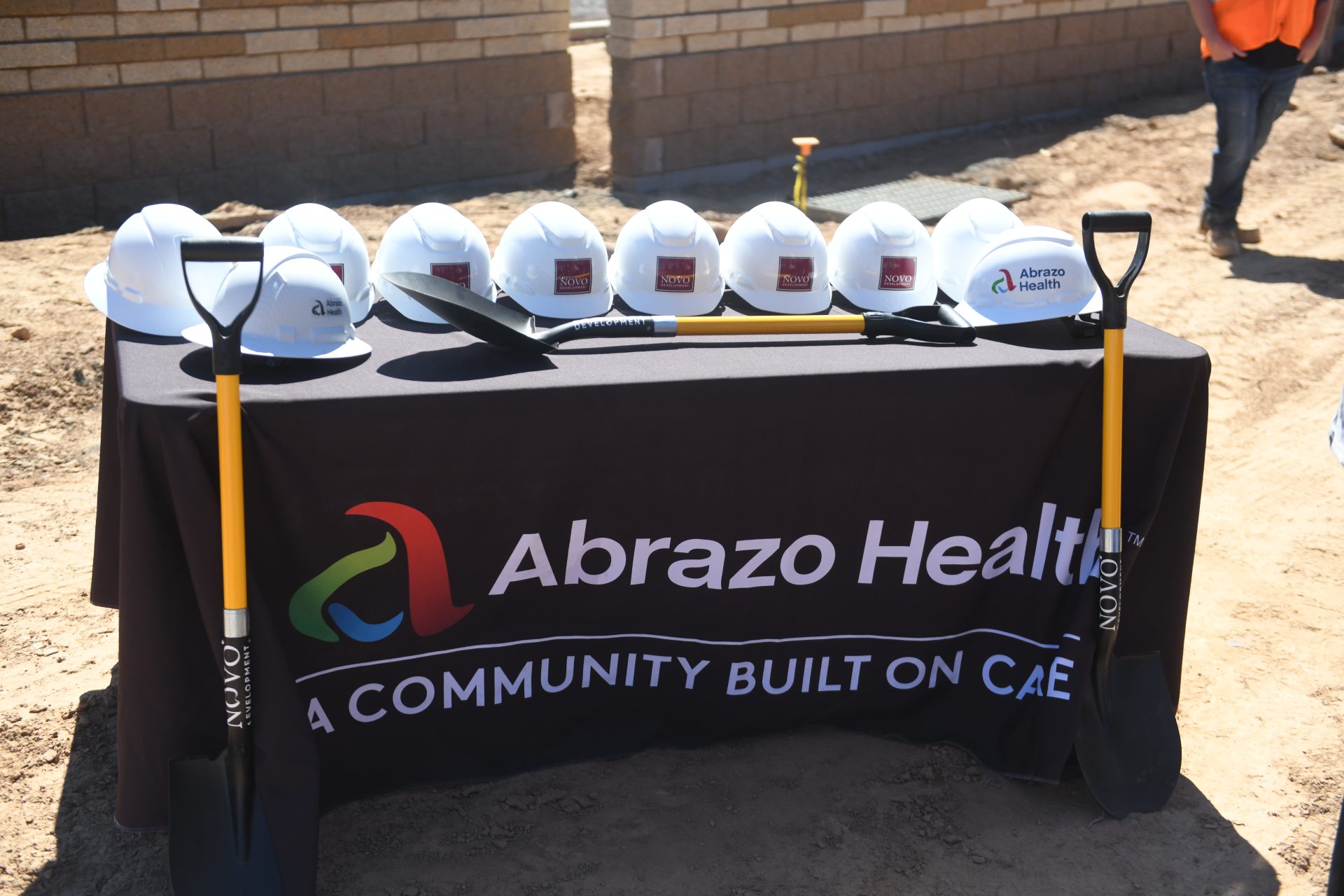 Arizona Sports Medicine Center Holds Beam-Signing on Tribal Land