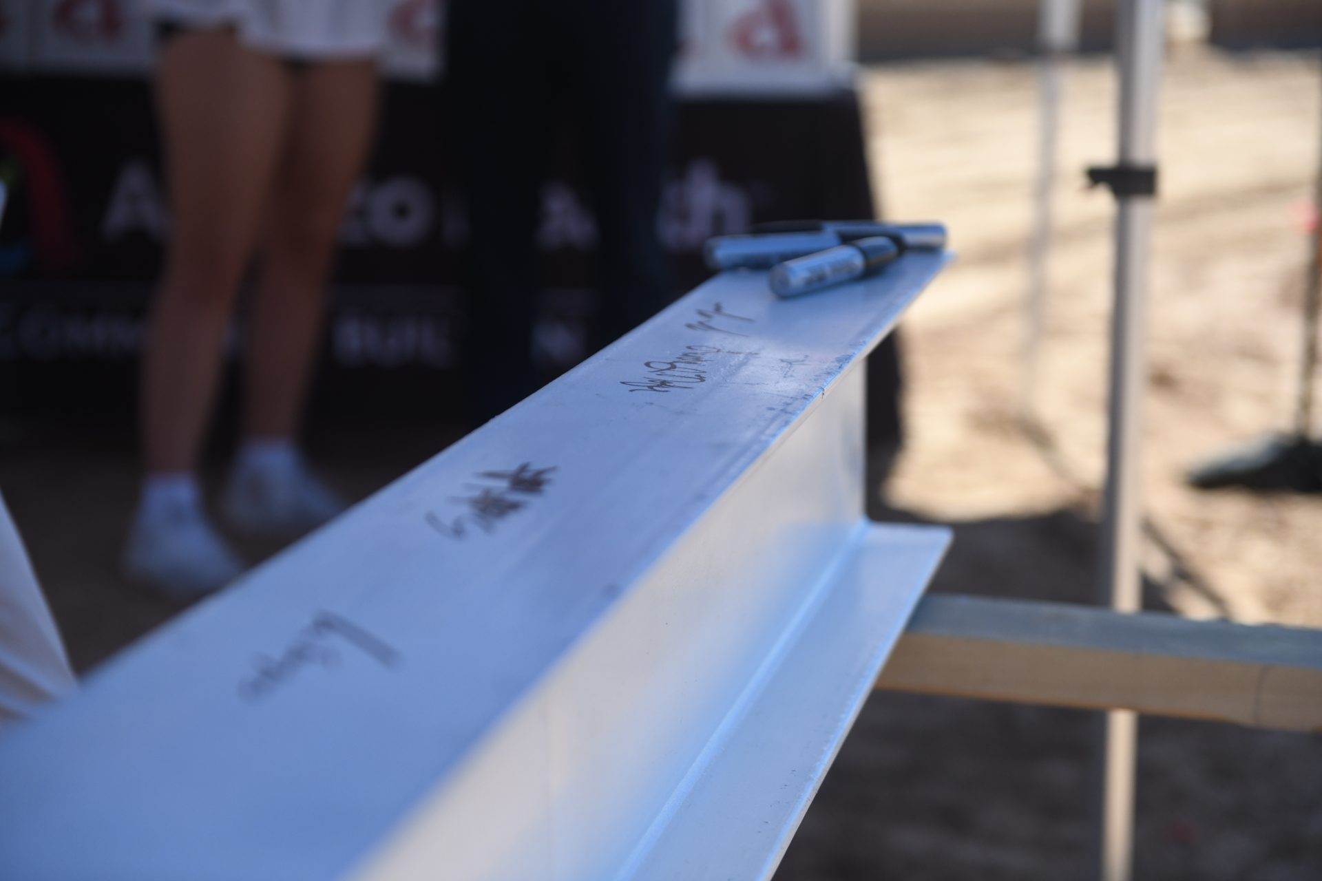 Arizona Sports Medicine Center Holds Beam-Signing on Tribal Land