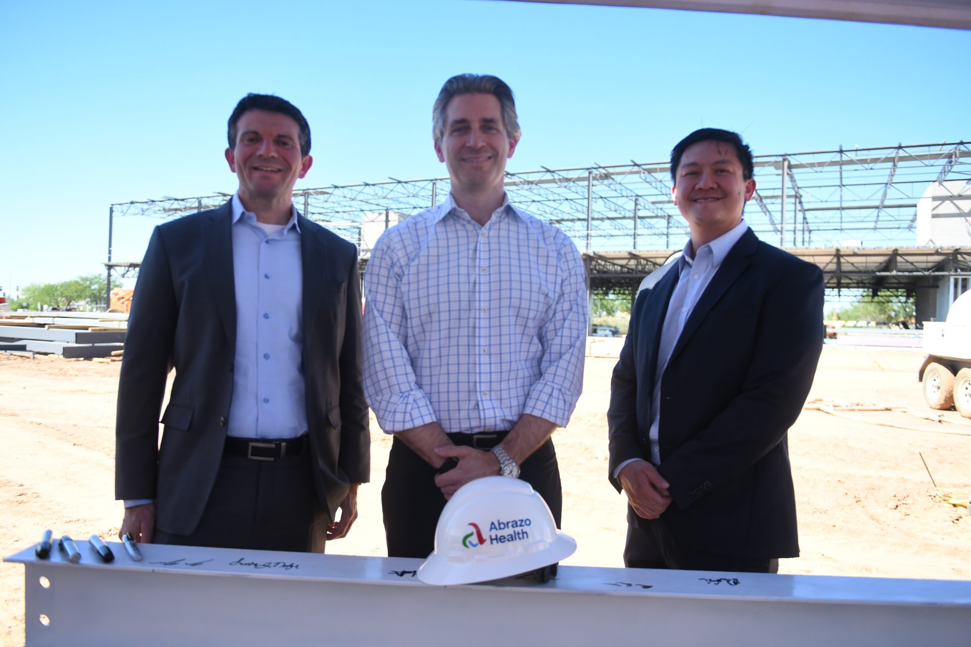 Arizona Sports Medicine Center Holds Beam-Signing on Tribal Land