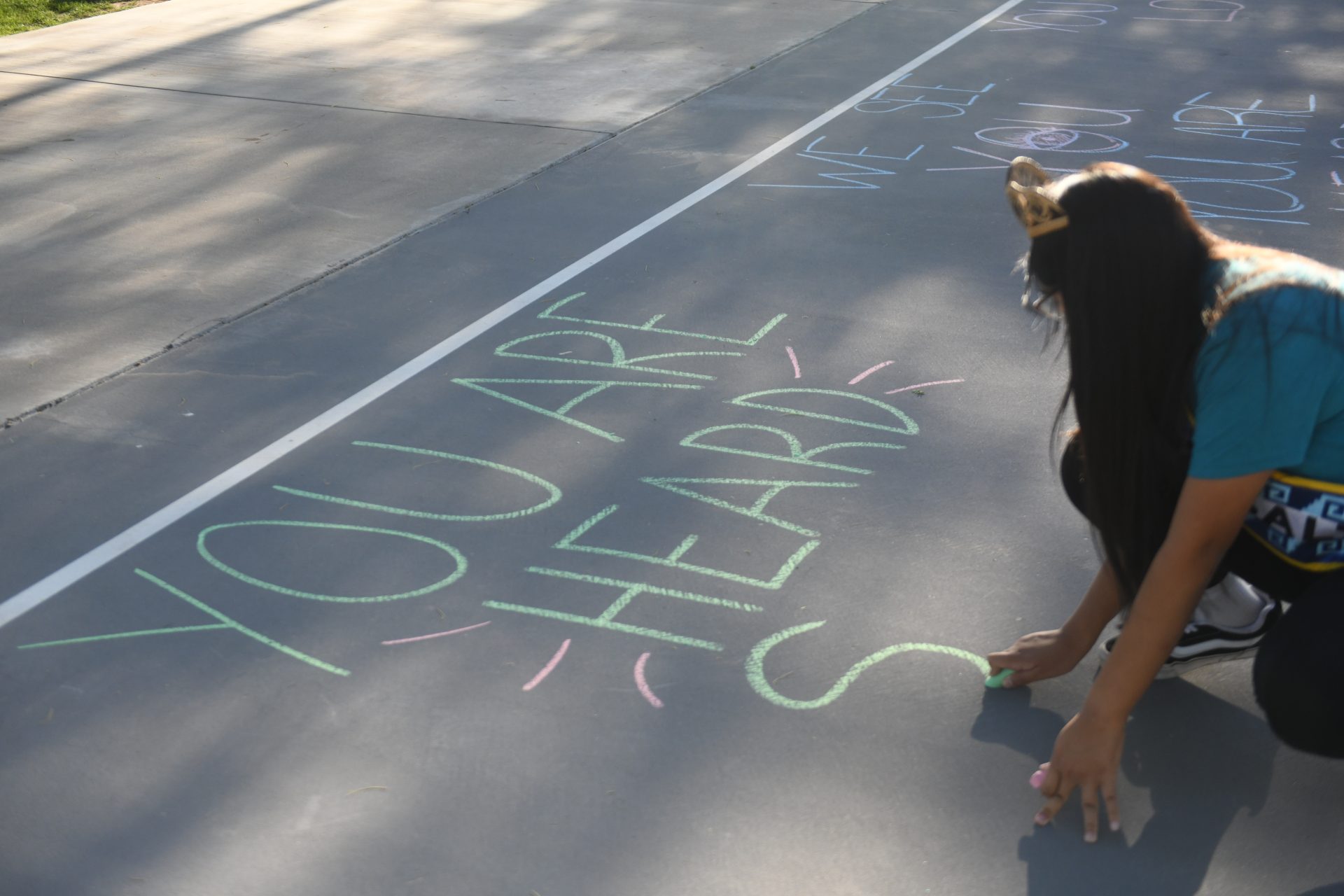 Sexual Assault Awareness Month Day of Action: Chalk & Walk