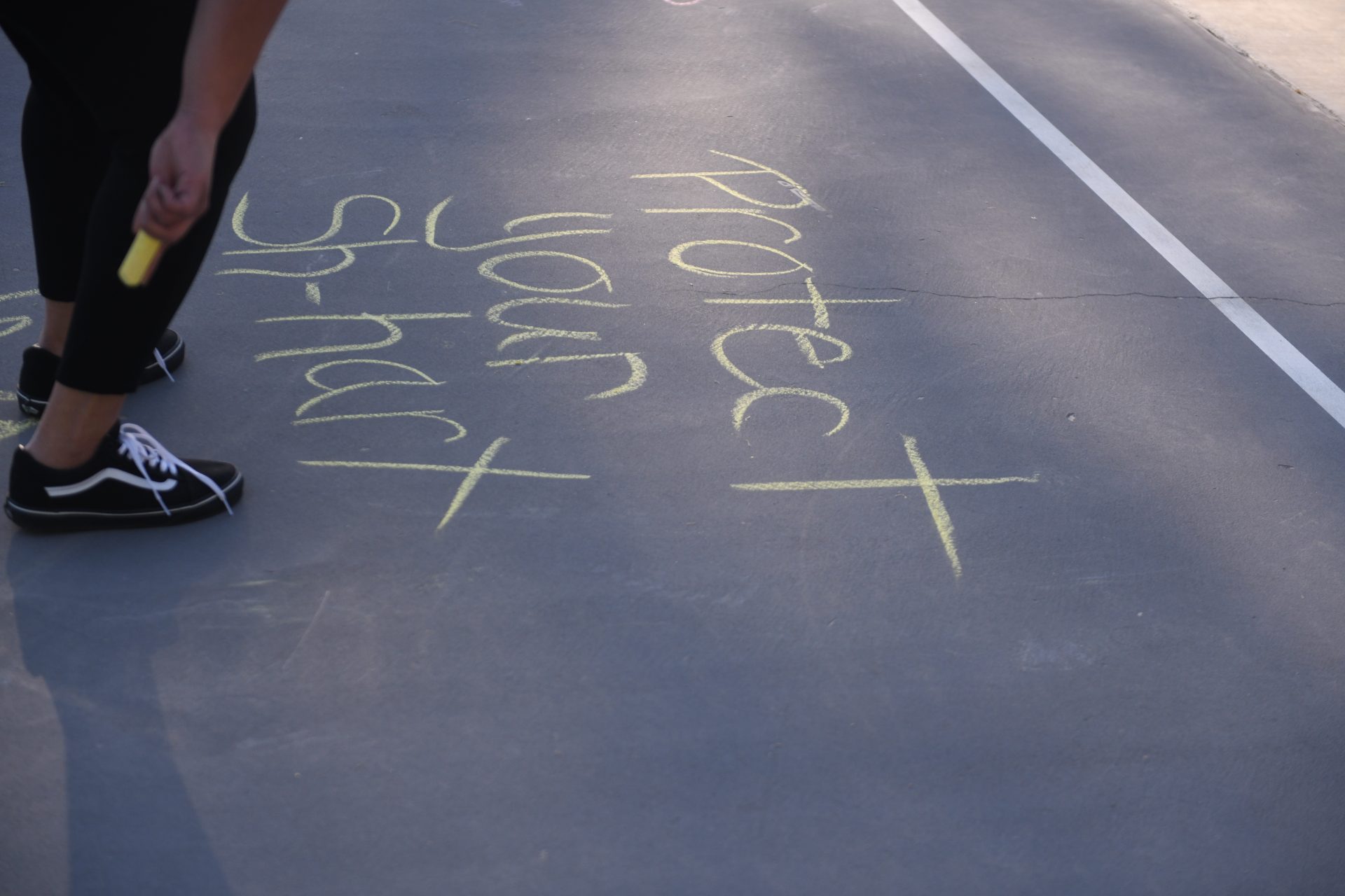 Sexual Assault Awareness Month Day of Action: Chalk & Walk