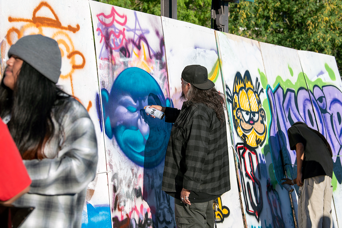 The Echoes of Akimel Mural Festival Returns to the SRPMIC