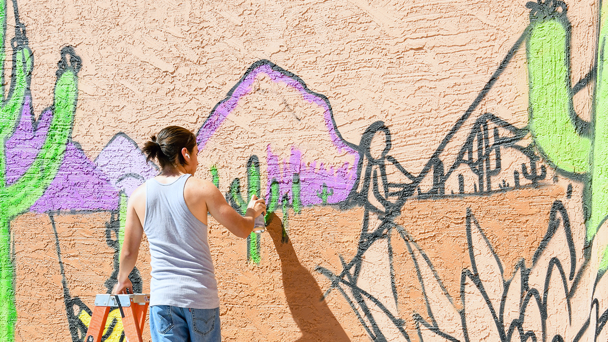 The Echoes of Akimel Mural Festival Returns to the SRPMIC