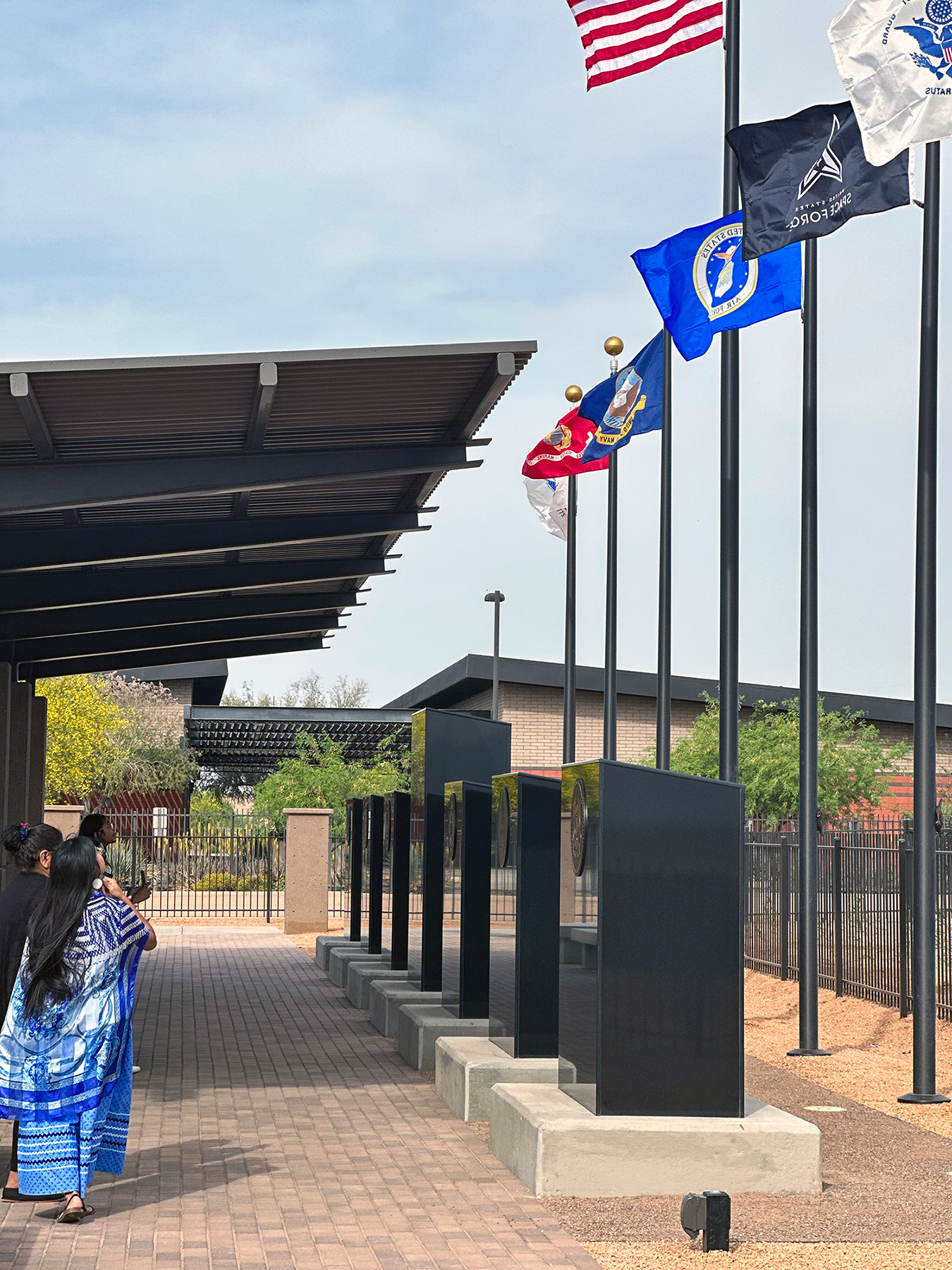 SRPMIC Hosts Veterans Memorial Revealing Ceremony in Lehi