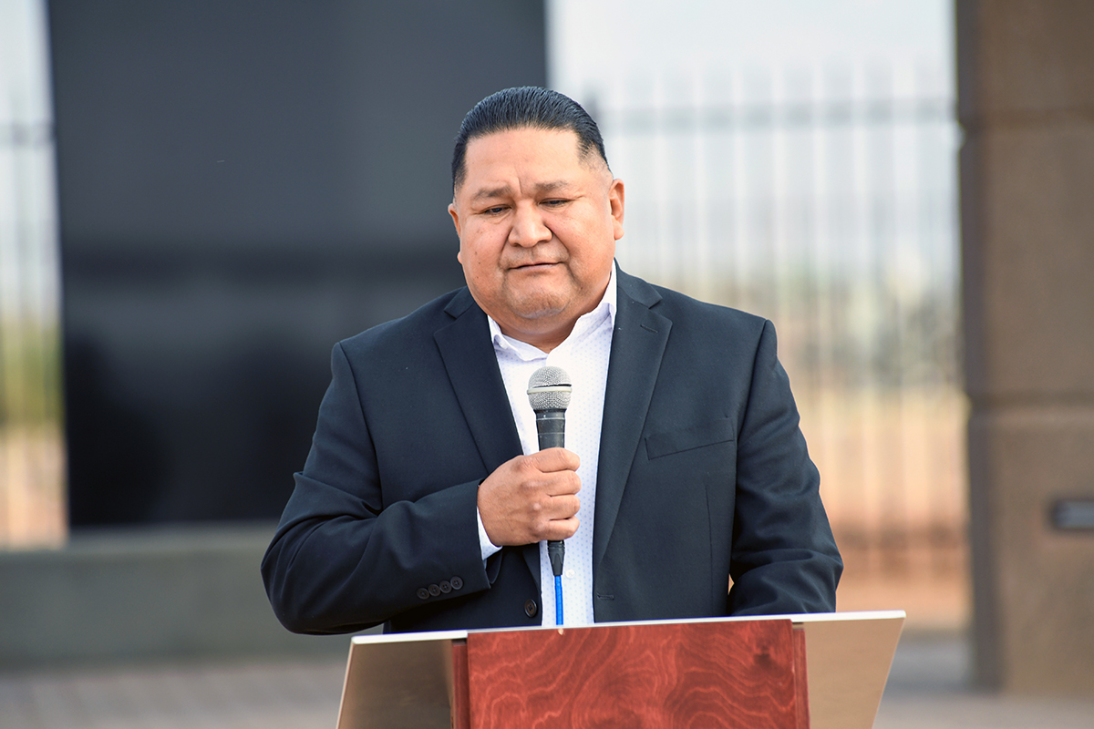 SRPMIC Hosts Veterans Memorial Revealing Ceremony in Lehi