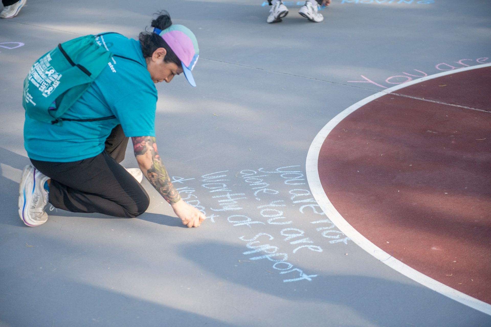 Sexual Assault Awareness Month Day of Action: Chalk & Walk