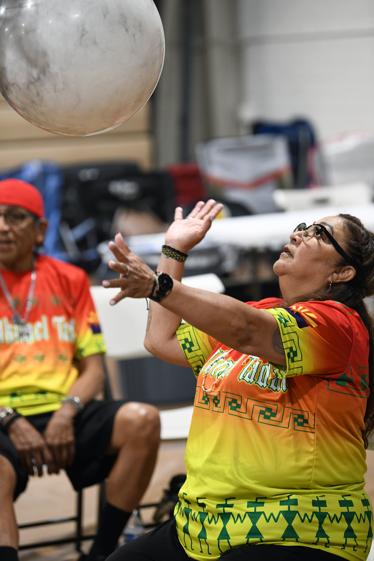 Ske:g Himdag Senior Chair Volleyball Tournament Brings Out the Best