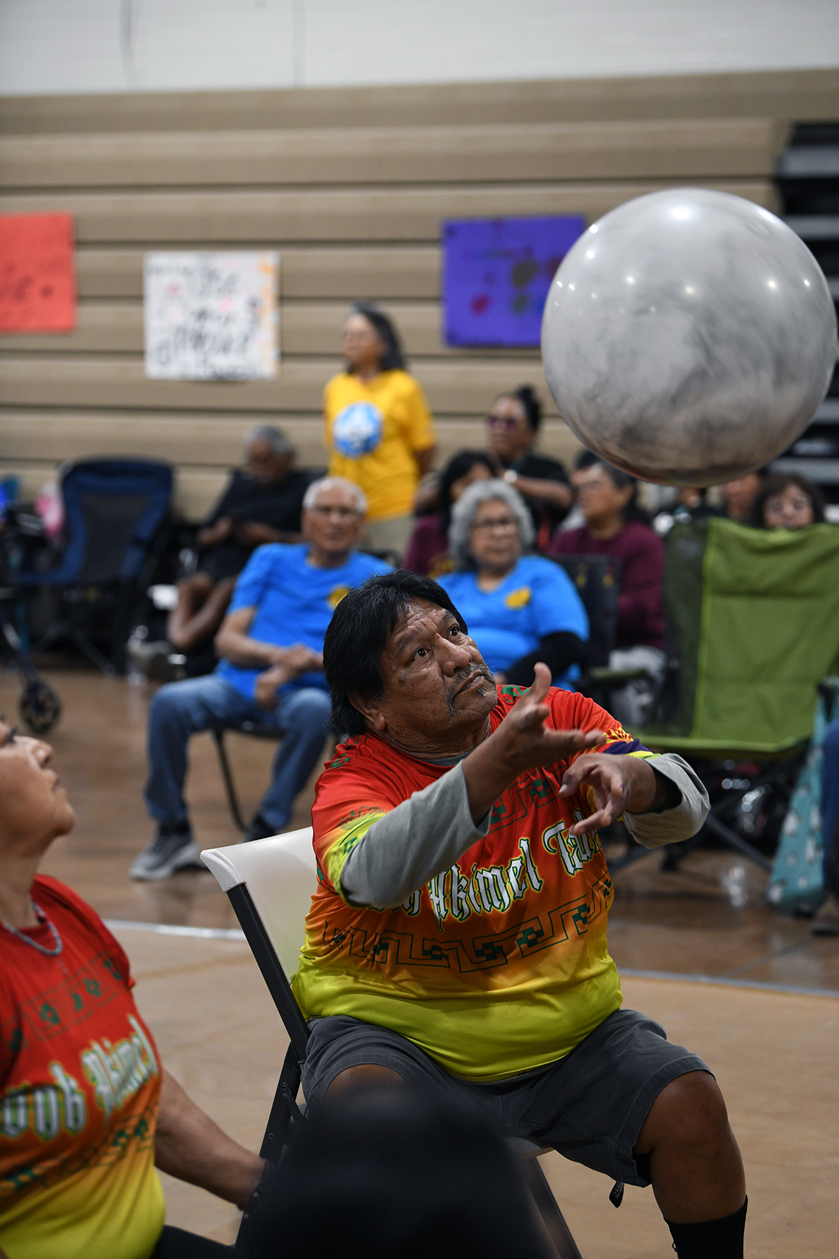 Ske:g Himdag Senior Chair Volleyball Tournament Brings Out the Best