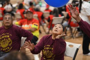 Ske:g Himdag Senior Chair Volleyball Tournament Brings Out the Best