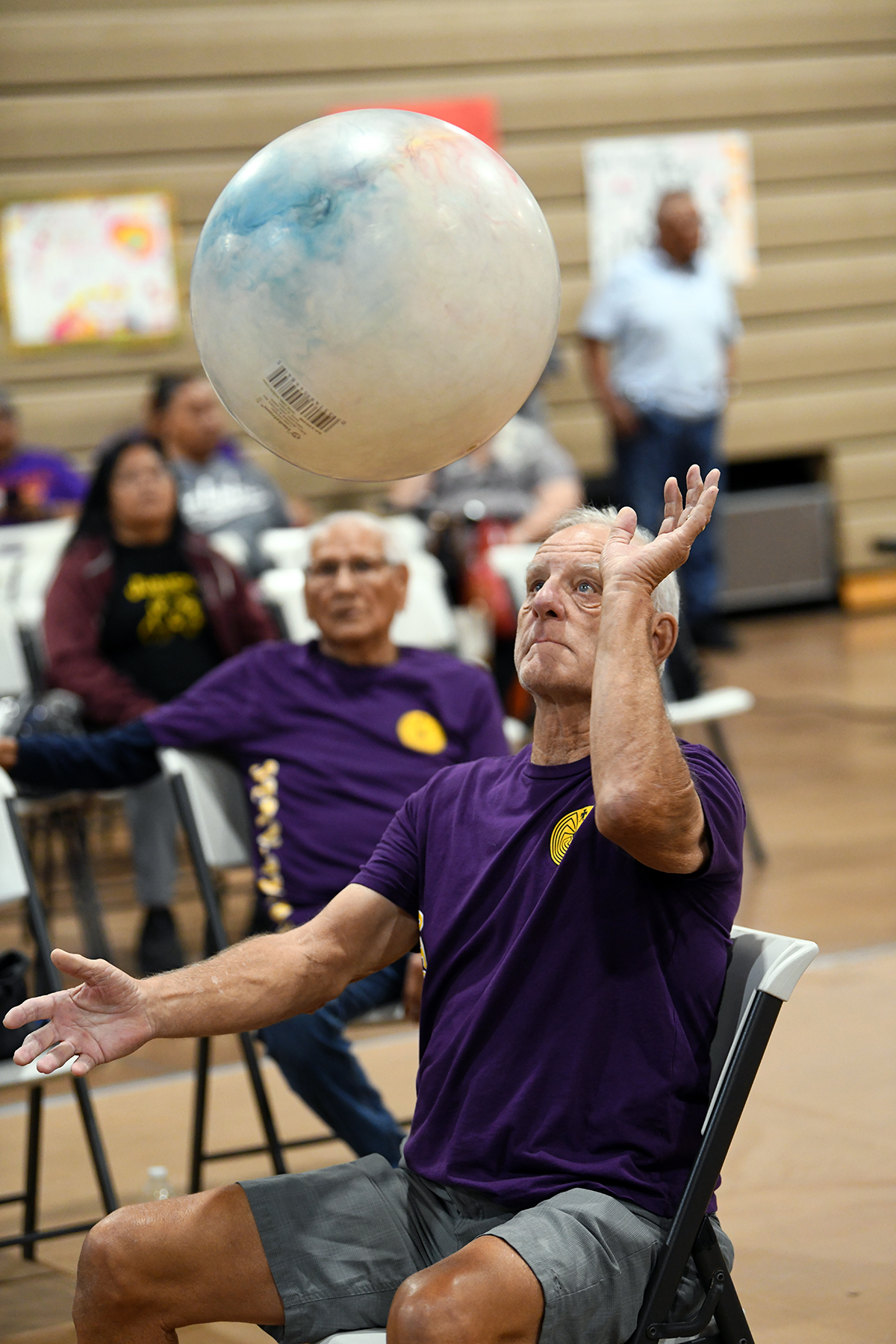 Ske:g Himdag Senior Chair Volleyball Tournament Brings Out the Best