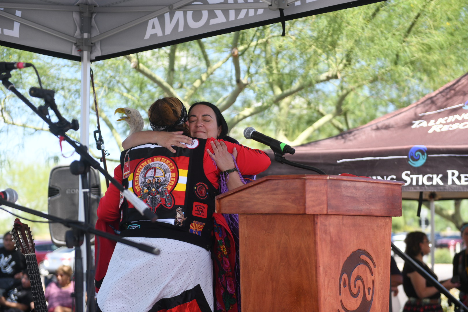 Thunderbird Throttle Rides for MMIP Awareness at Casino Arizona