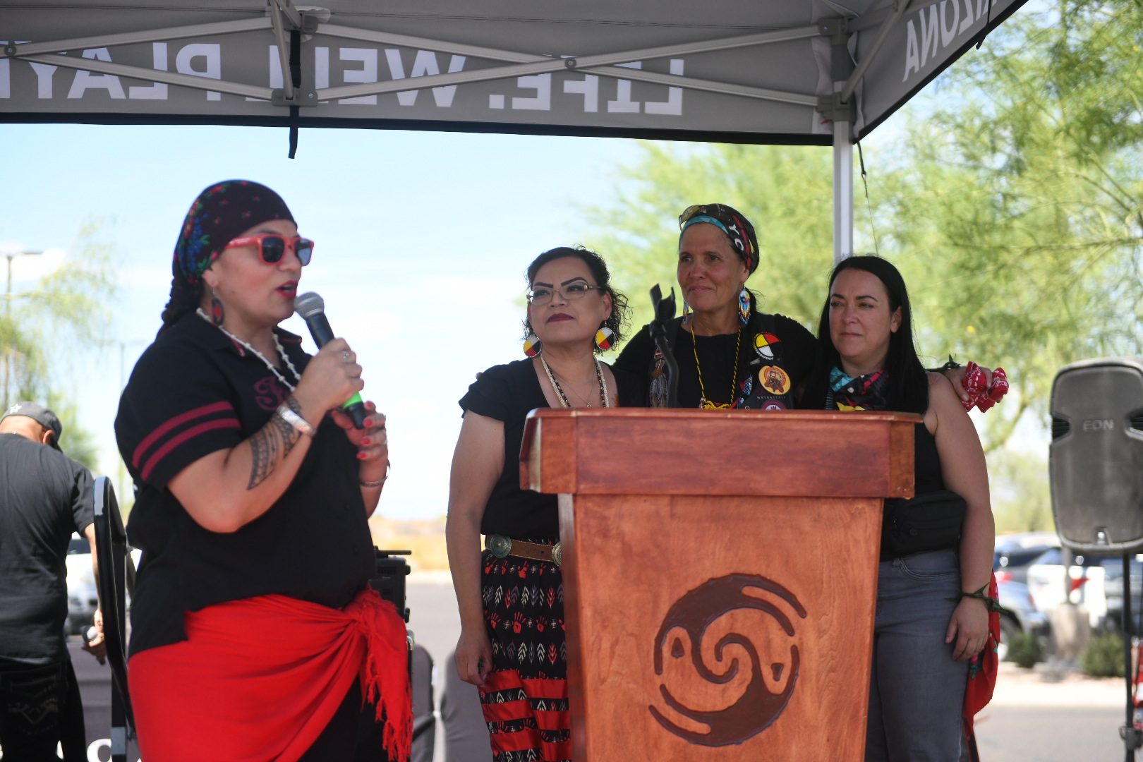 Thunderbird Throttle Rides for MMIP Awareness at Casino Arizona