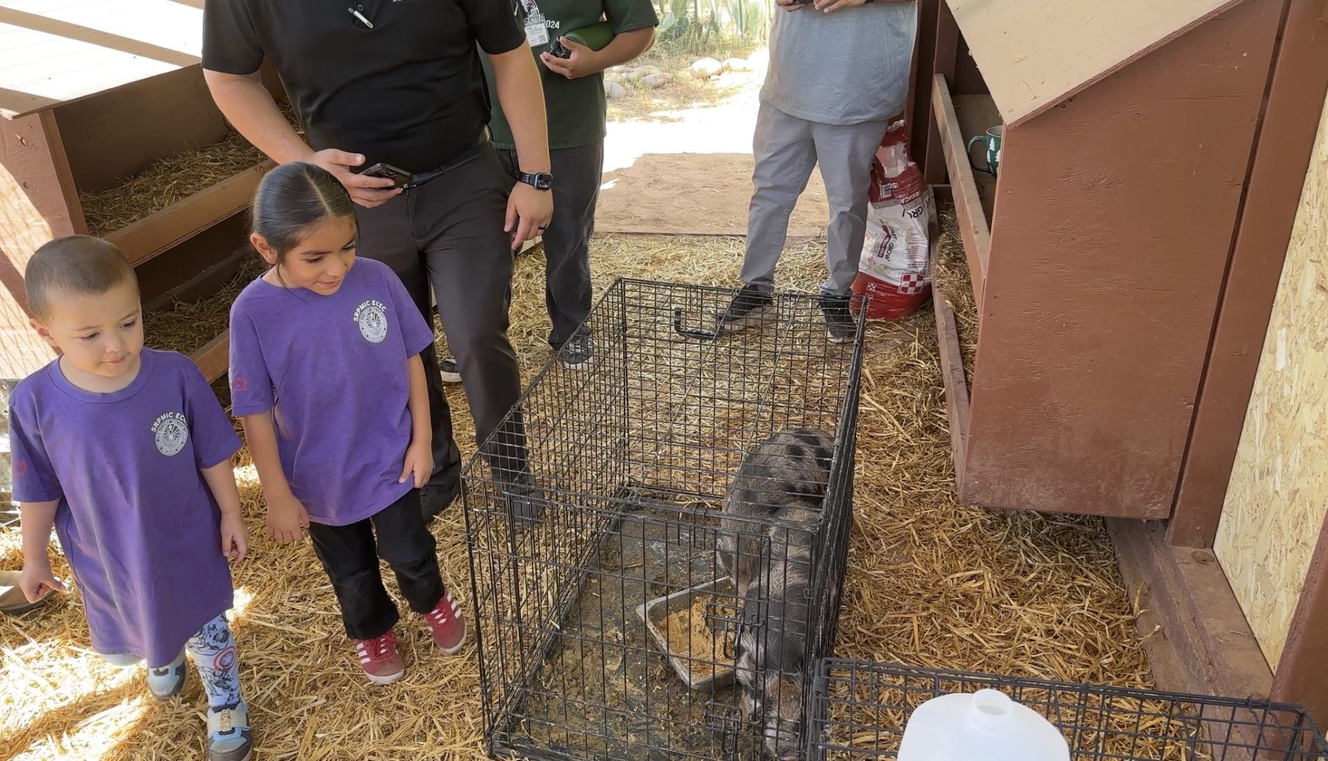 ECEC Students Learn Where Their Food Comes From at Community Garden