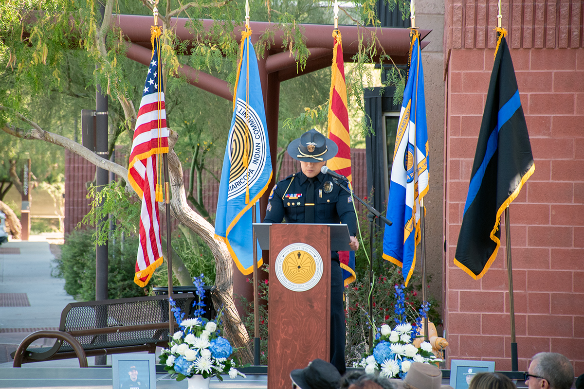 Community Holds Peace Officer Memorial Community Holds Peace Officer Memorial