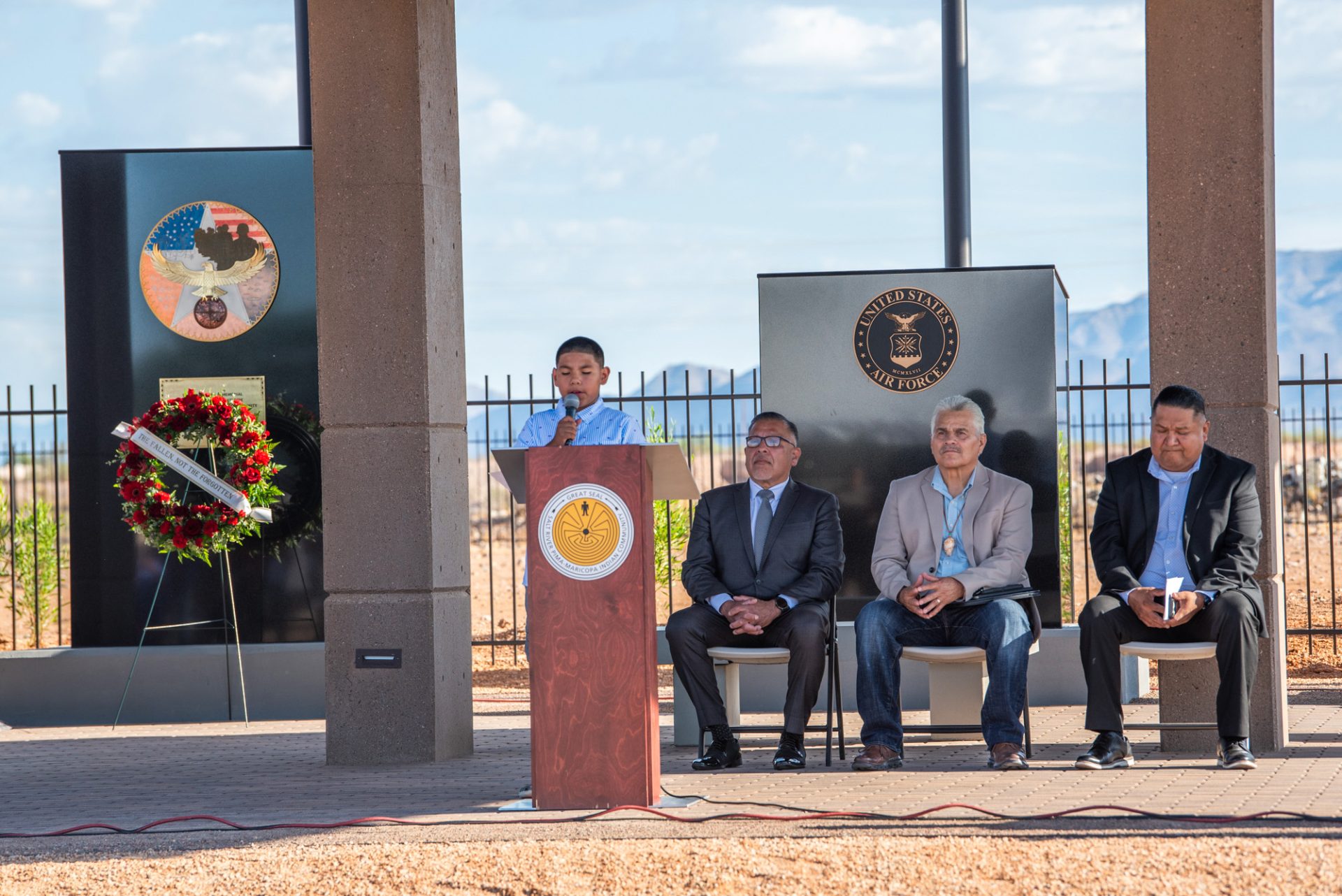 Memorial Day Ceremony at Lehi Veterans Memorial