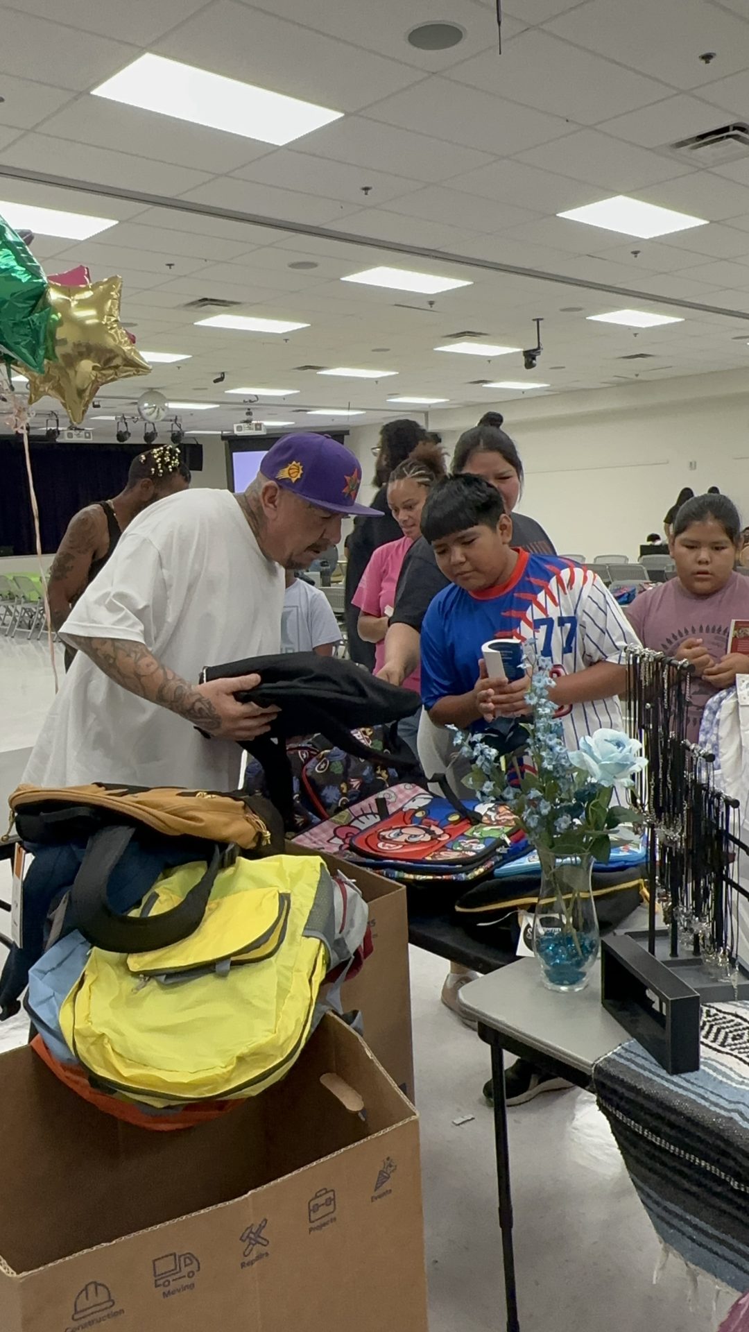 Family and Friends Fill Need for School Supplies Family and Friends Fill Need for School Supplies