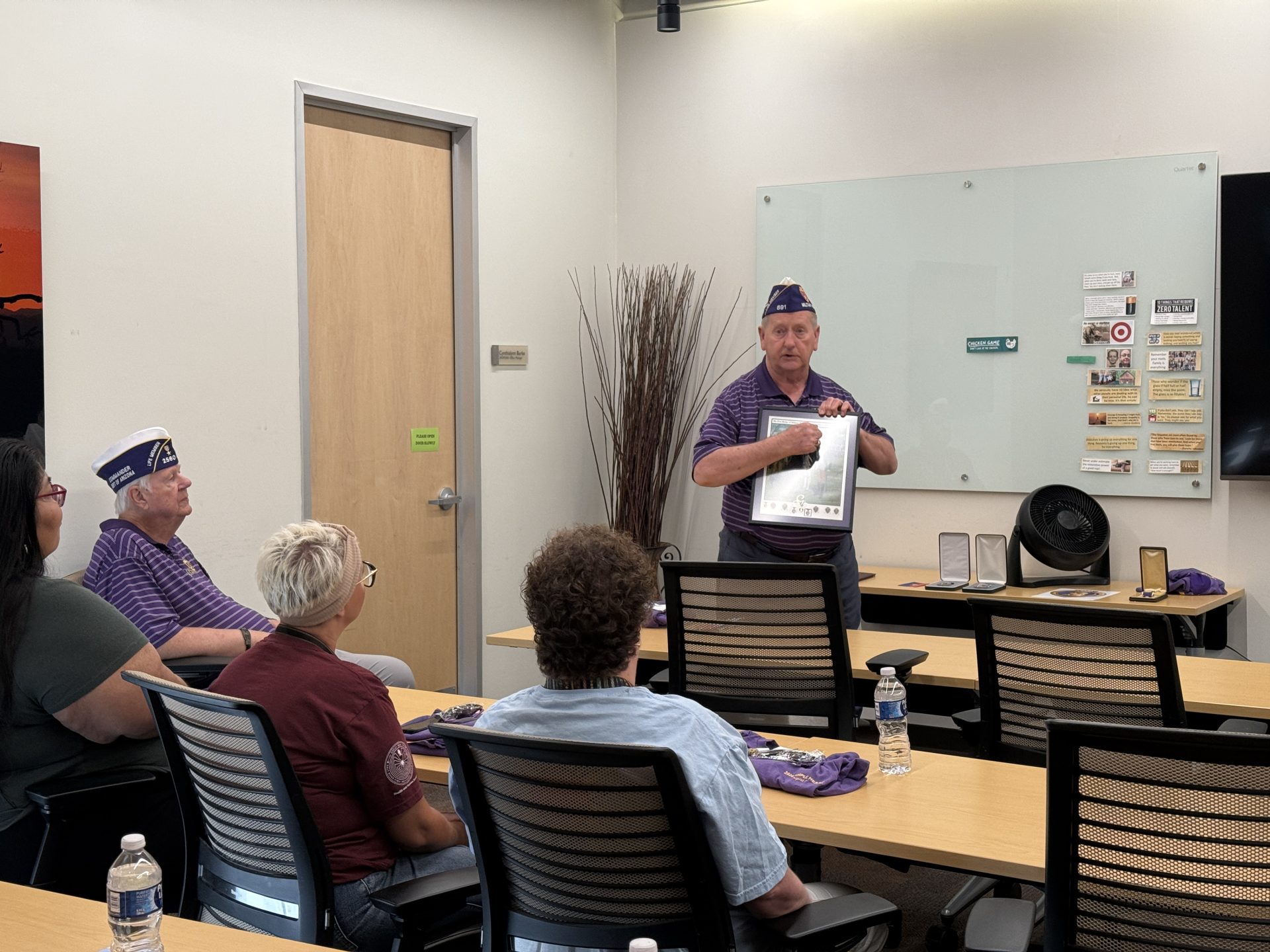 Veterans Services Recognizes National Purple Heart Day