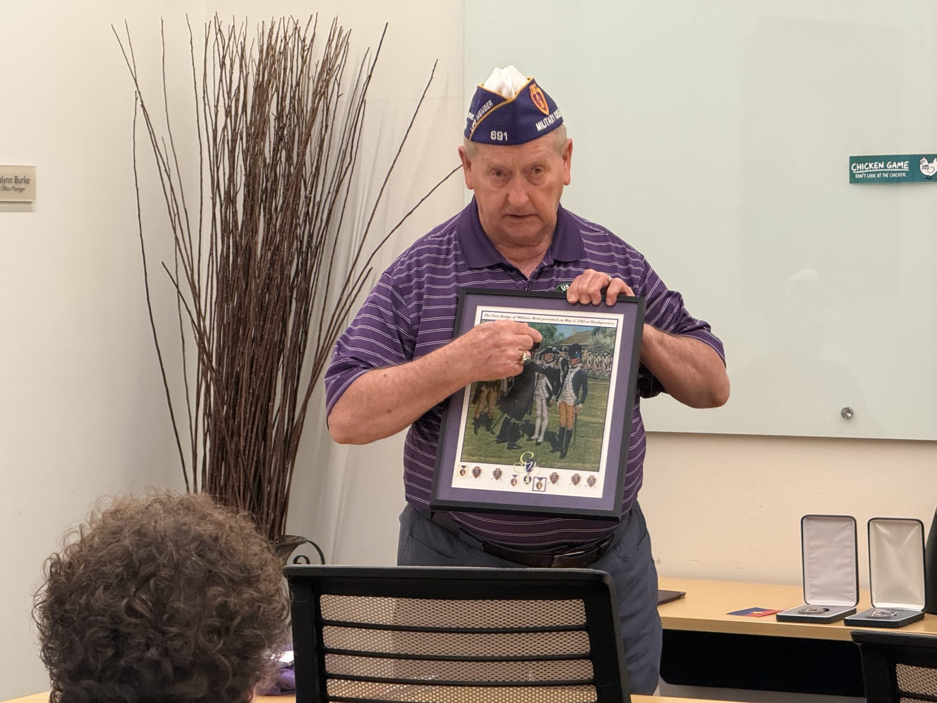 Veterans Services Recognizes National Purple Heart Day