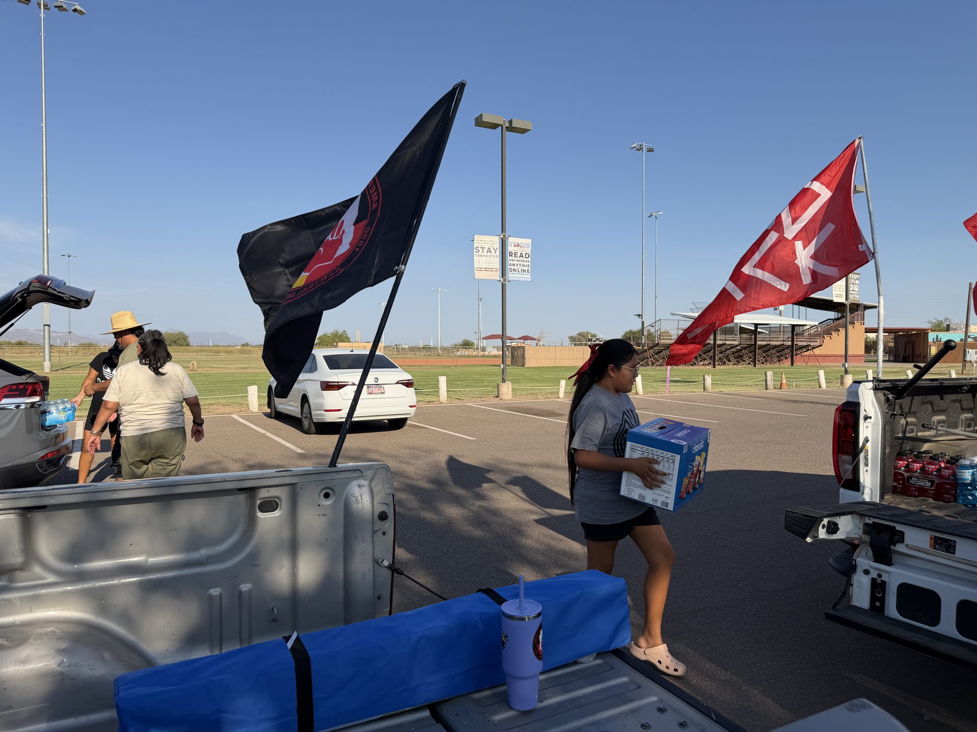 Donations to Tohono O’odham Nation Collected at Salt River Donations to Tohono O’odham Nation Collected at Salt River
