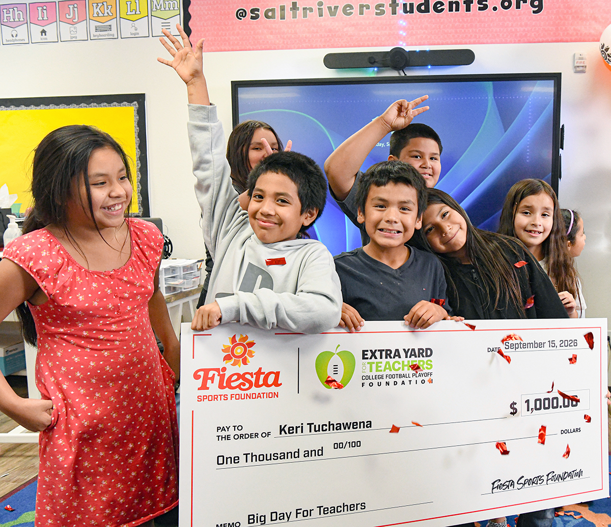 One Teacher, One Community and One Thousand Dollars