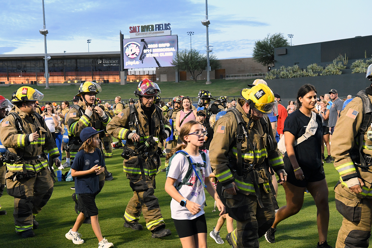 Salt River Honors Heroes with 10th Annual 9/11 Stair Climb Salt River Honors Heroes with 10th Annual 9/11 Stair Climb